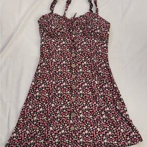 Floral Button-Down Dress